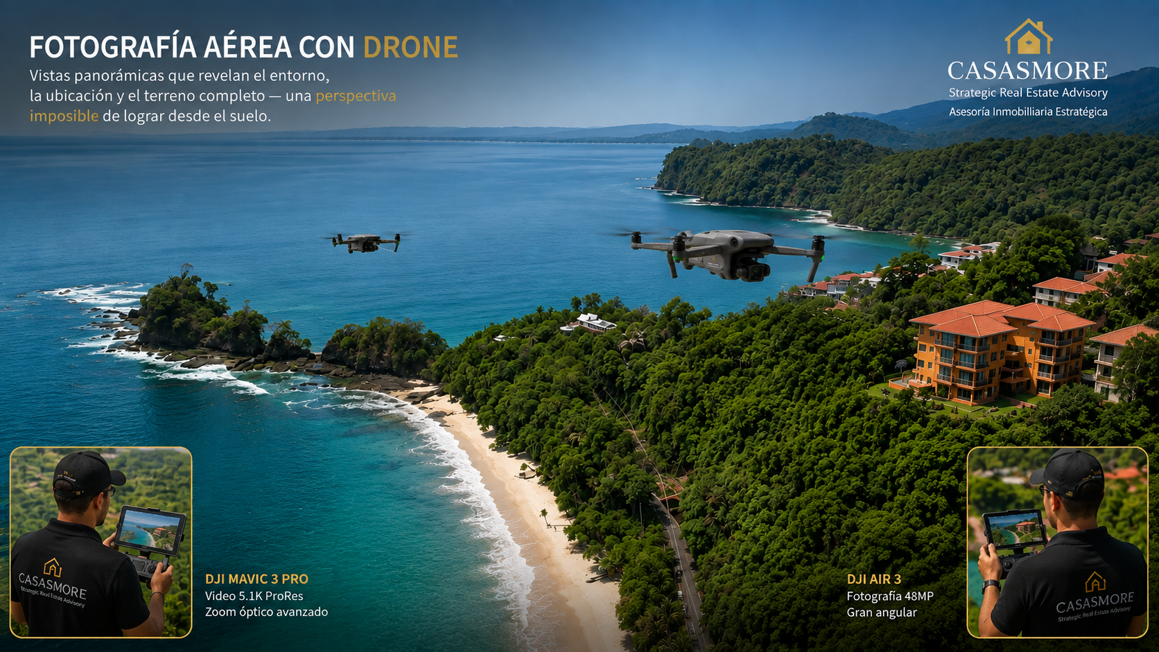 Fotografía Aérea con Drone