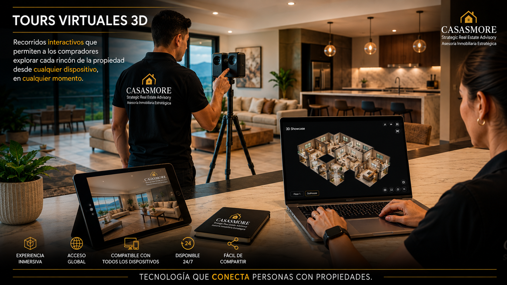 Tours Virtuales 3D (Matterport)