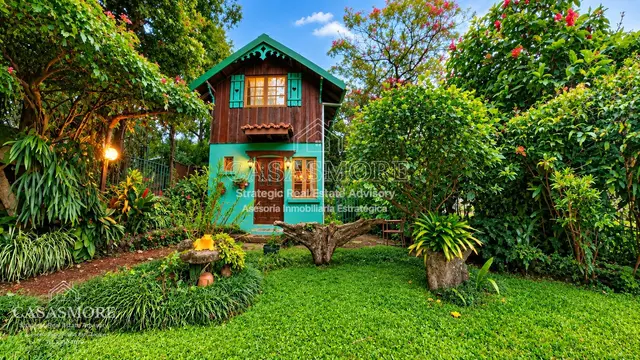 VENTA CASA + APARTAMENTO ESTILO CHALET SUIZO | 423 M² | EN EL CORAZÓN DE LOS ÁNGELES, SAN RAFAEL DE HEREDIA